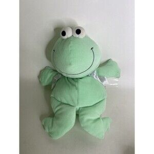 Vintage Kids II Green Frog Plush Stuffed Animal Toy